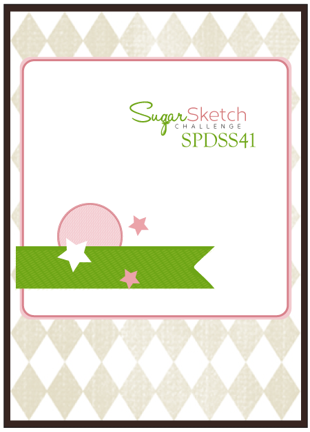 SugarSketch 41 | SugarPea Designs Clear Stamps