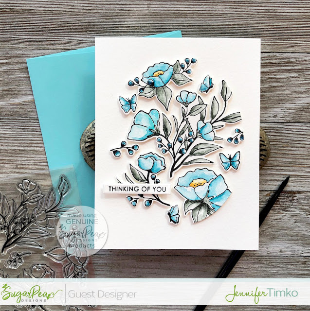 Guest Designer ~ Jennifer Timko | SugarPea Designs Clear Stamps